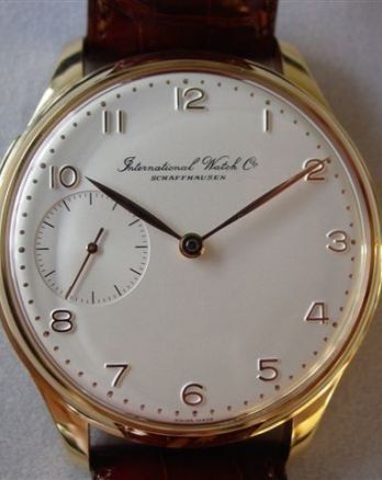 IWC watch listing