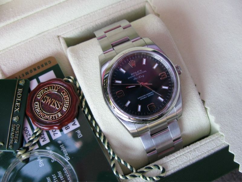 Rolex watch listing