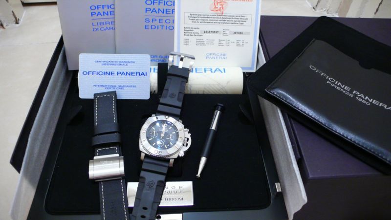 Panerai watch listing