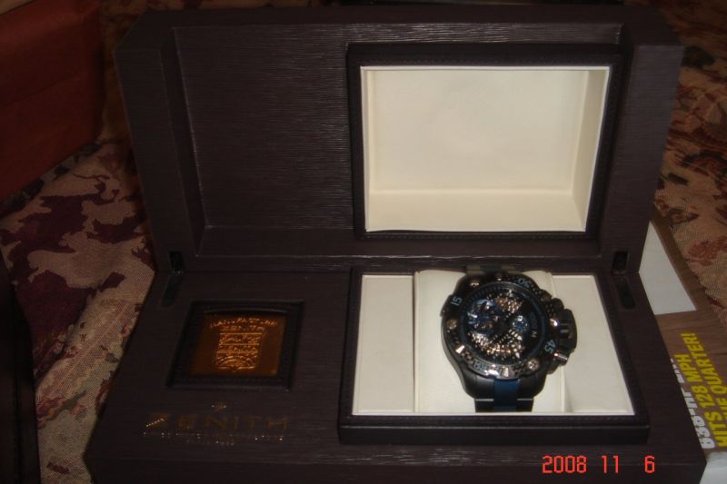 Zenith watch listing