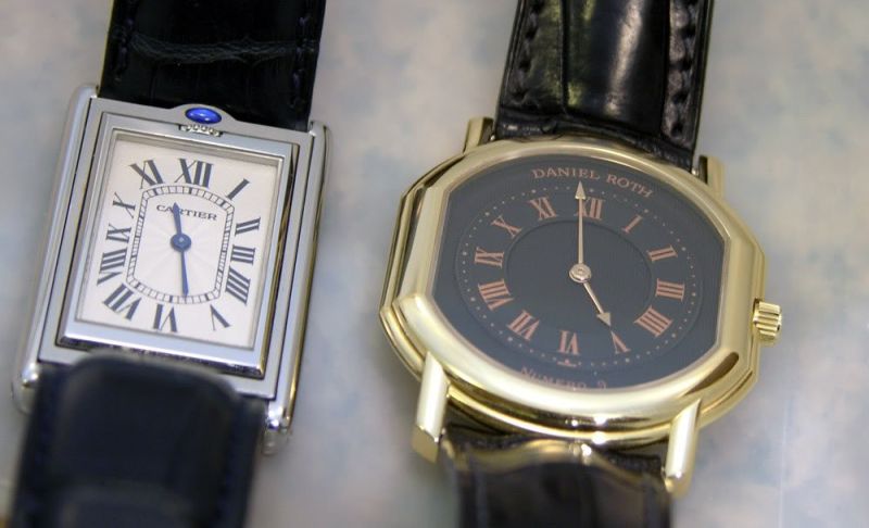 Cartier watch listing