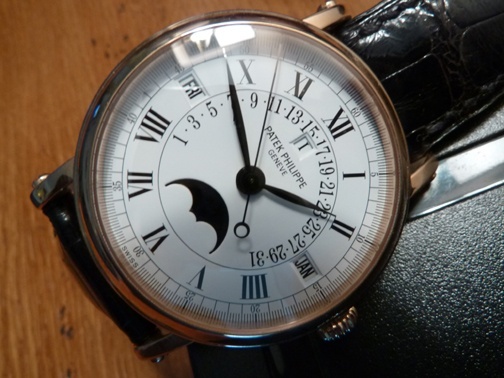 Patek Philippe watch listing