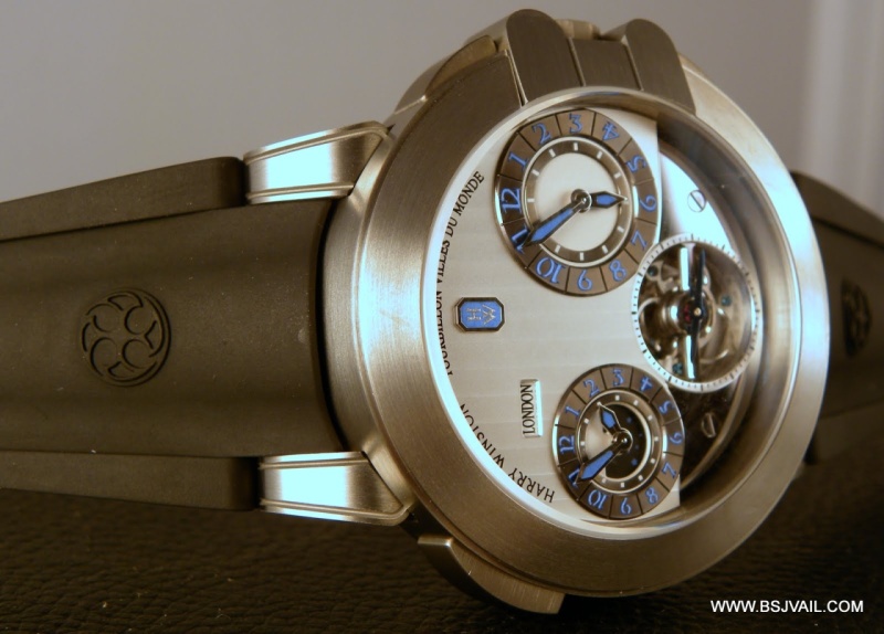 Harry Winston watch listing