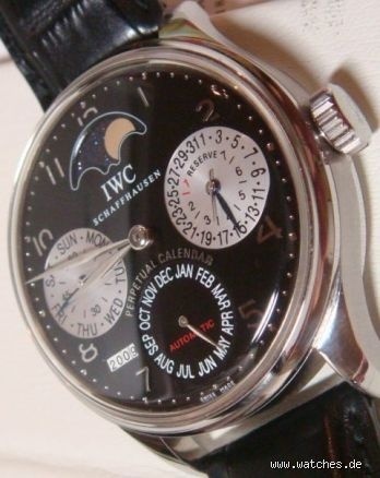 IWC watch listing