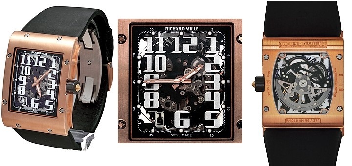 Richard Mille watch listing