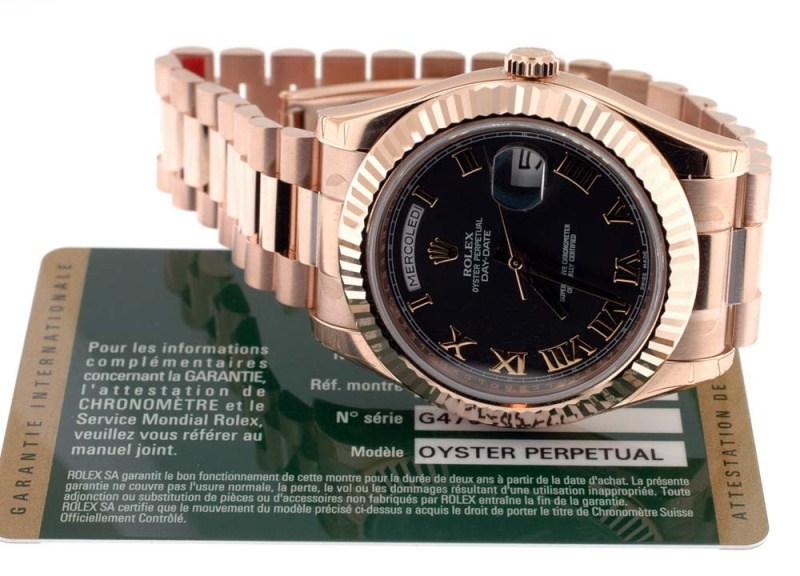 Rolex watch listing