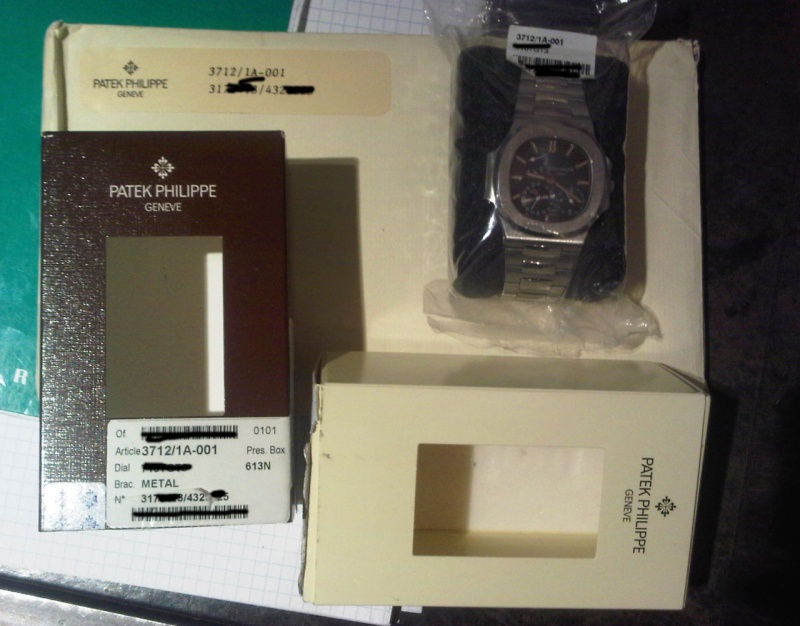 Patek Philippe watch listing