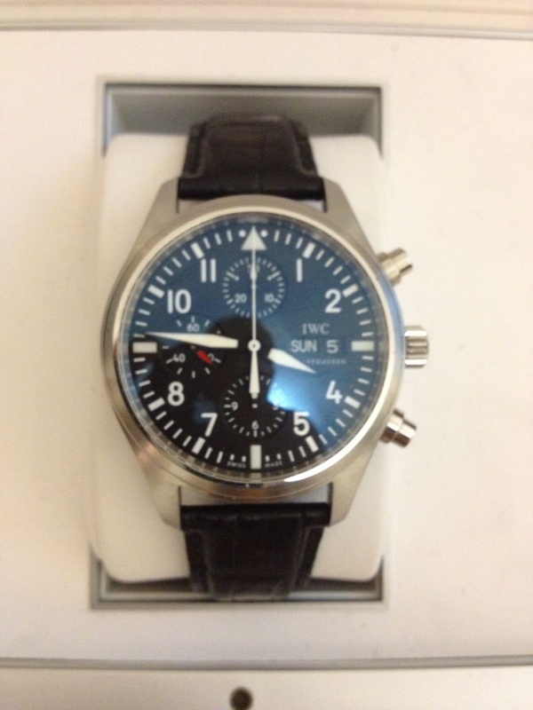 IWC watch listing