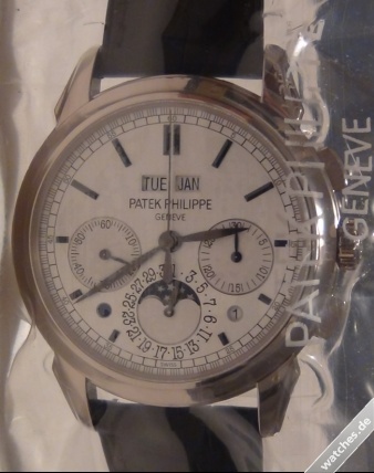 Patek Philippe watch listing