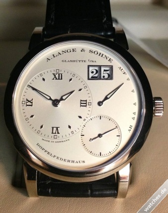 A. Lange and Söhne watch listing