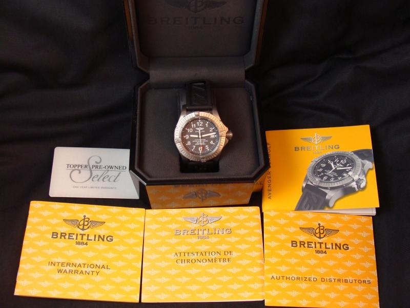 Breitling watch listing