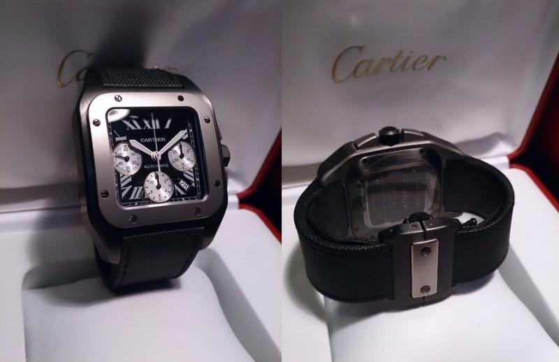 Cartier watch listing