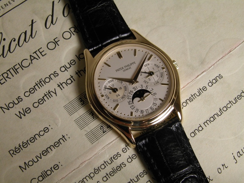 Patek Philippe watch listing
