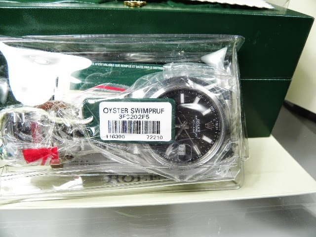 Rolex watch listing