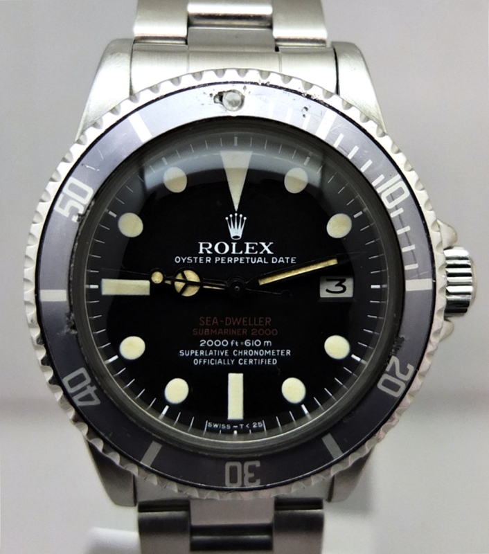 Rolex watch listing