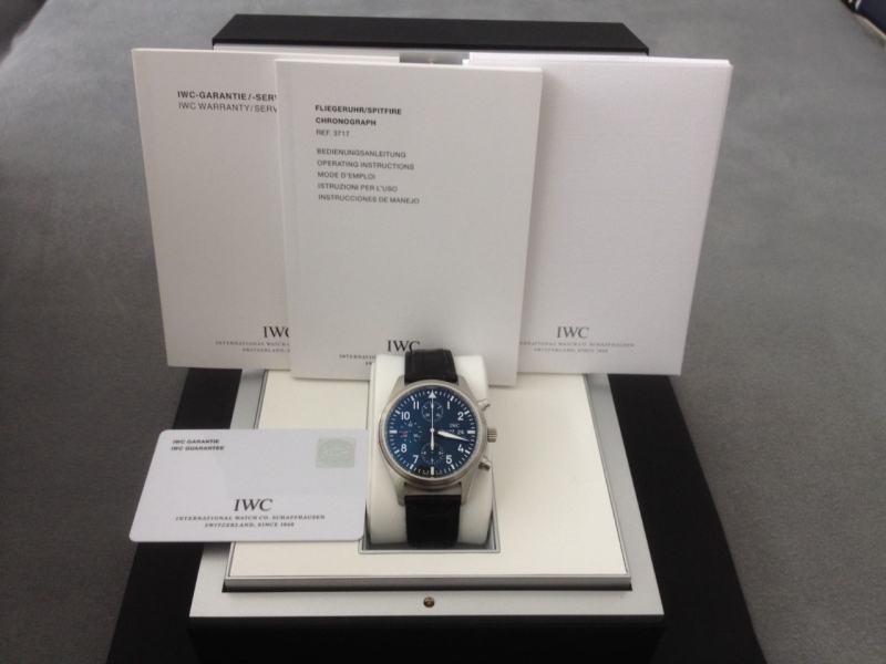 IWC watch listing