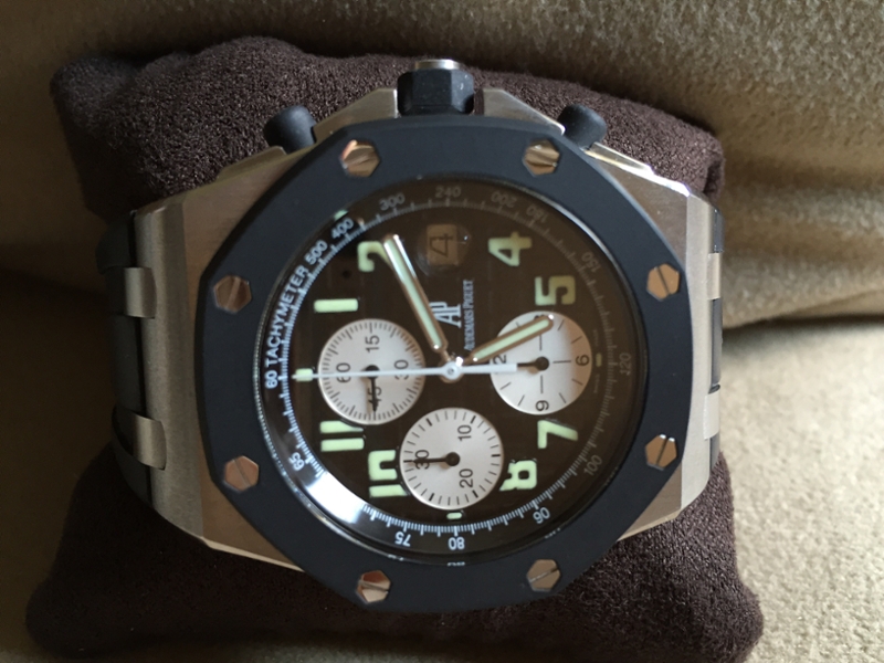 Audemars Piguet watch listing