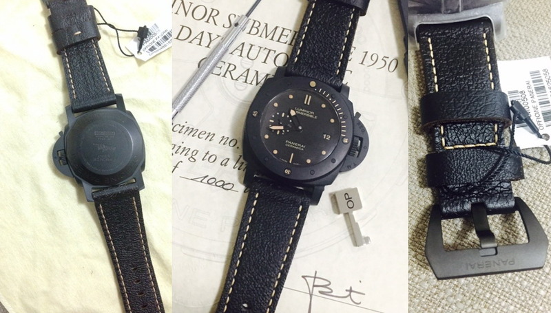 Panerai watch listing