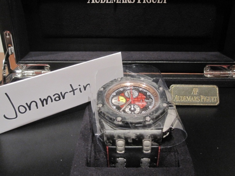 Audemars Piguet watch listing
