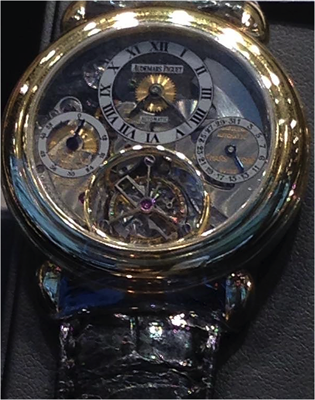 Audemars Piguet watch listing