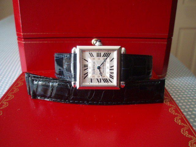 Cartier watch listing