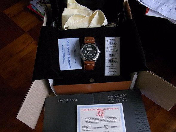 Panerai watch listing
