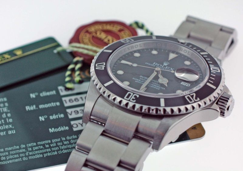 Rolex watch listing
