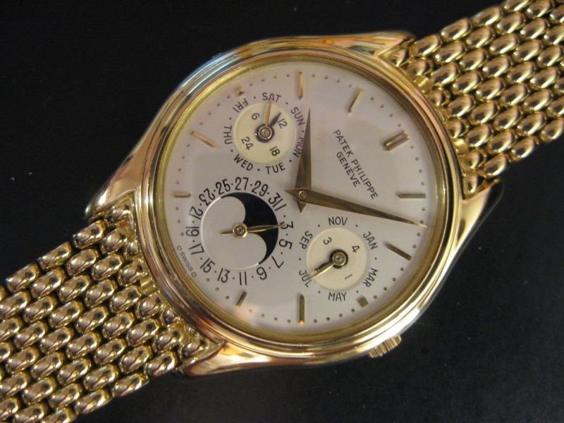 Patek Philippe watch listing