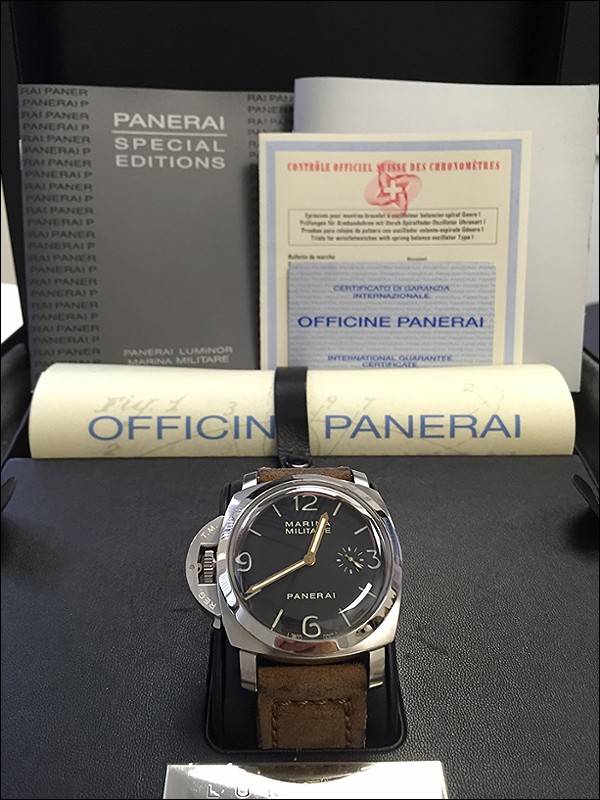 Panerai watch listing