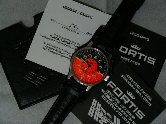 Fortis watch listing