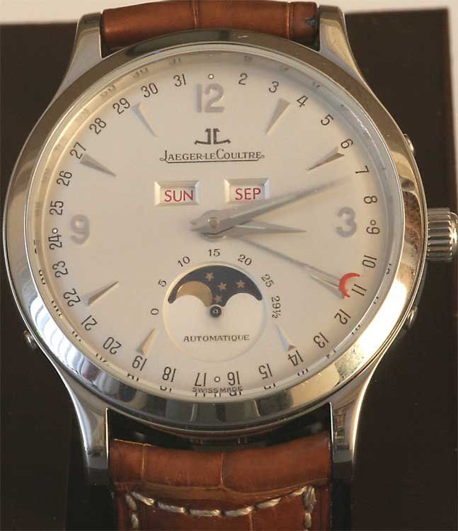 Jaeger LeCoultre watch listing