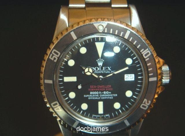Rolex watch listing