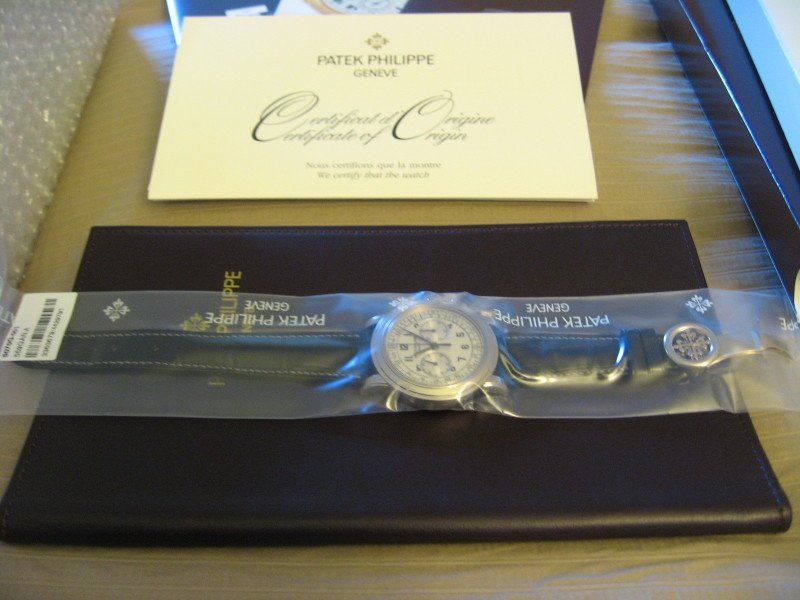 Patek Philippe watch listing