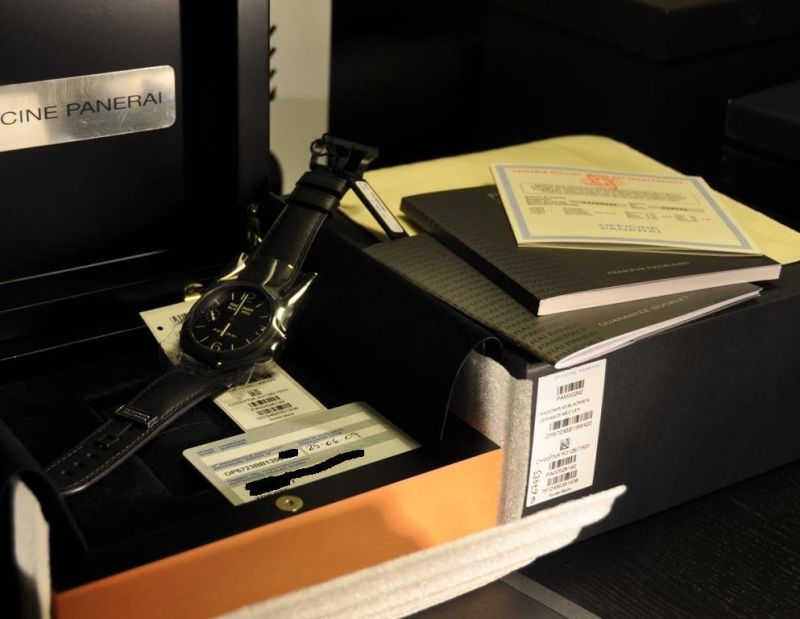 Panerai watch listing