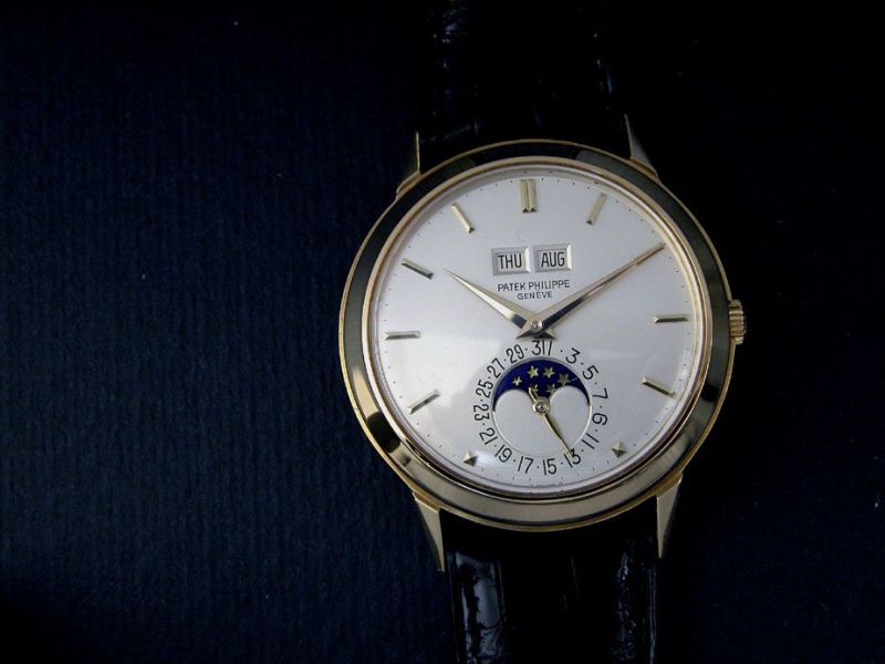 Patek Philippe watch listing