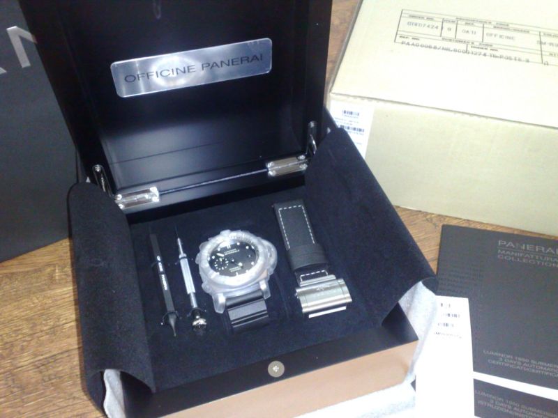 Panerai watch listing