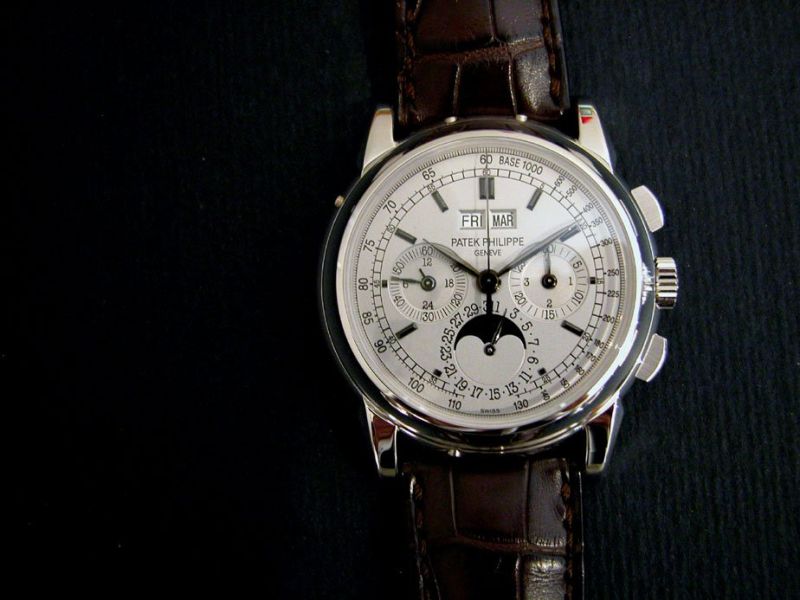 Patek Philippe watch listing
