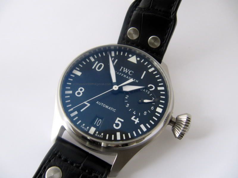IWC watch listing