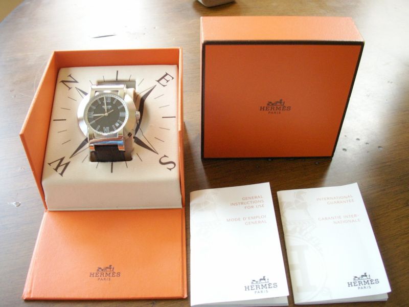 Hermes watch listing
