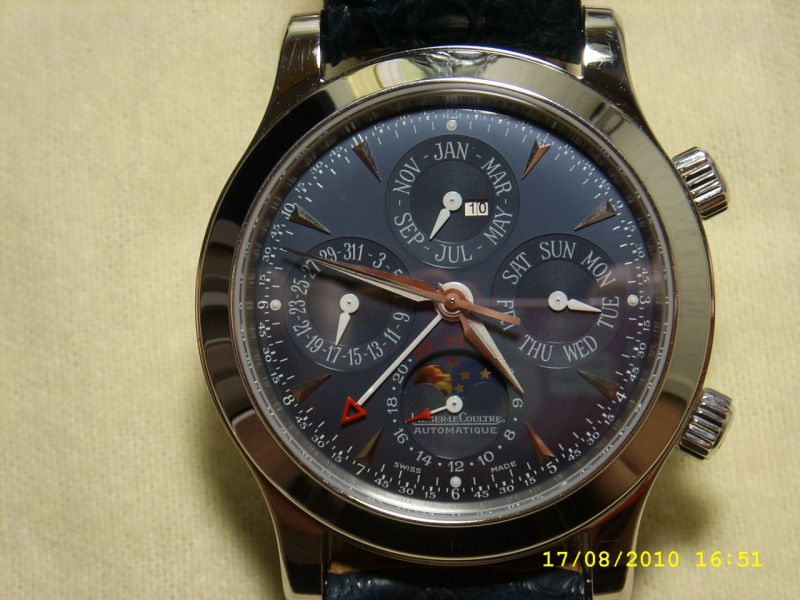 Jaeger LeCoultre watch listing