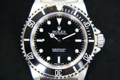 Rolex watch listing