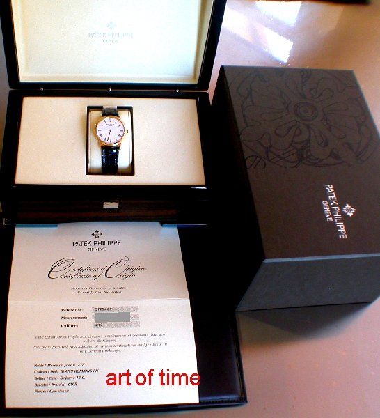 Patek Philippe watch listing