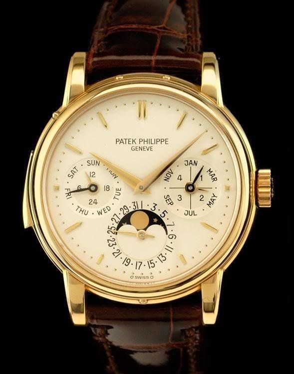 Patek Philippe watch listing