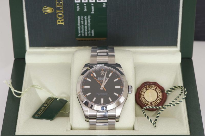 Rolex watch listing