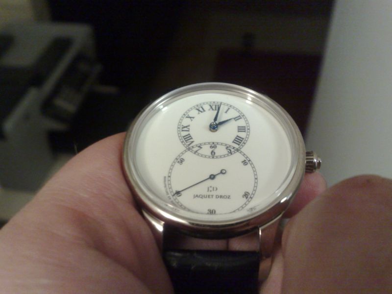 Jaquet Droz watch listing