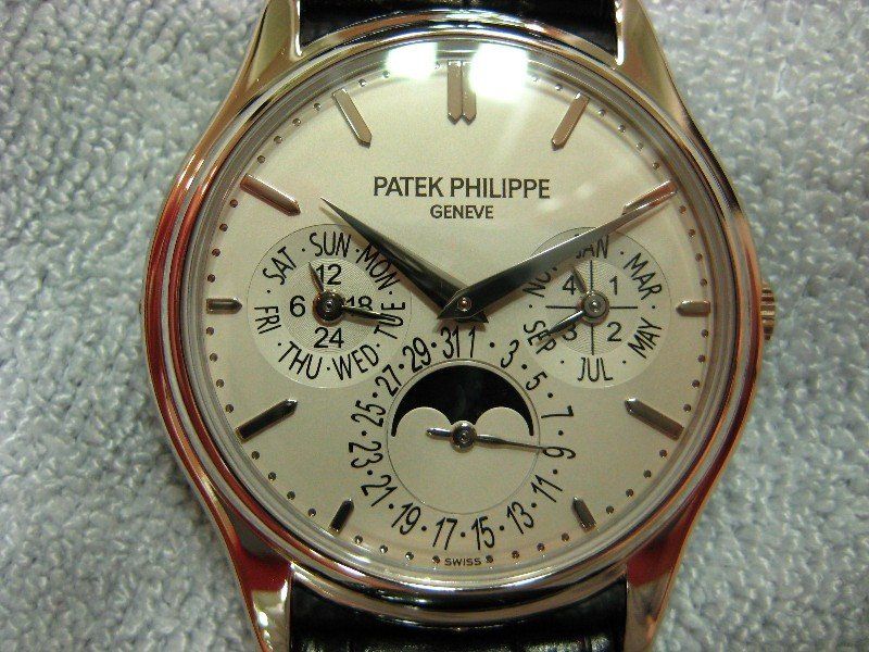 Patek Philippe watch listing
