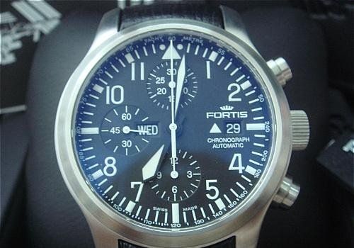 Fortis watch listing