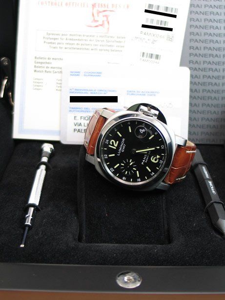 Panerai watch listing