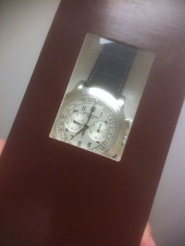 Patek Philippe watch listing