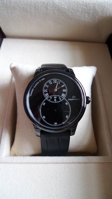 Jaquet Droz watch listing